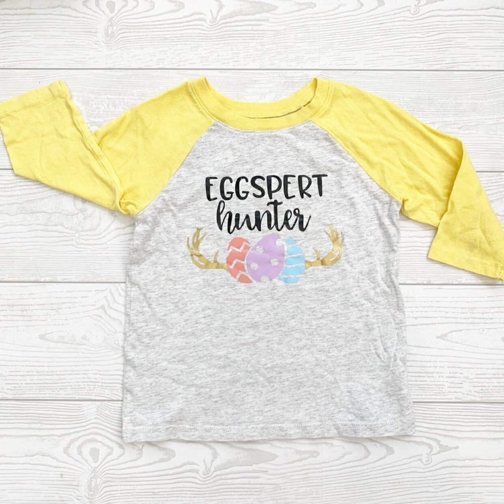 Old Navy Easter Egg Raglan Tee